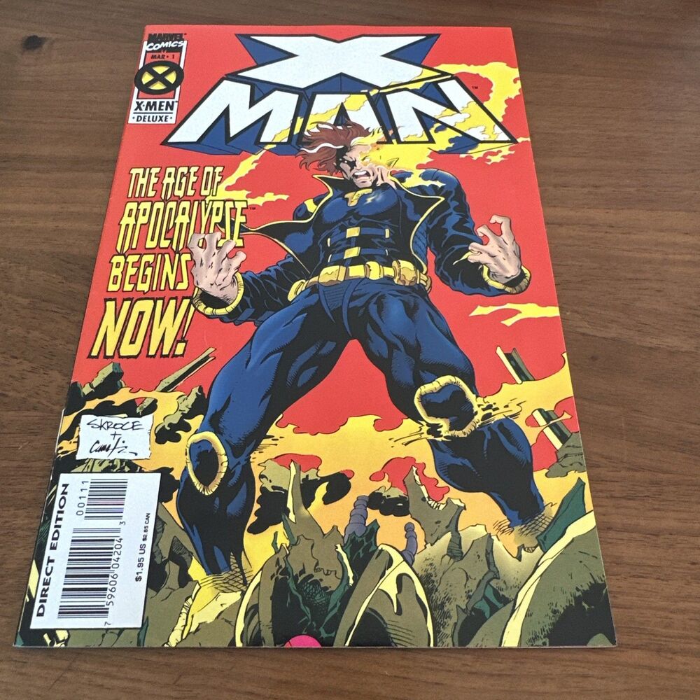 X-Man #1 1995 marvel Comic Book NM